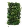 Mur Végétal Artificiel Premium City 1 - 10 Plantes - 1m X 1m